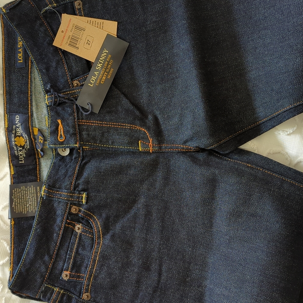 NWT Lucky Brand Lola Skinny Jeans